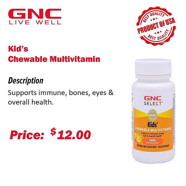 Kids Chewable Multivitamin